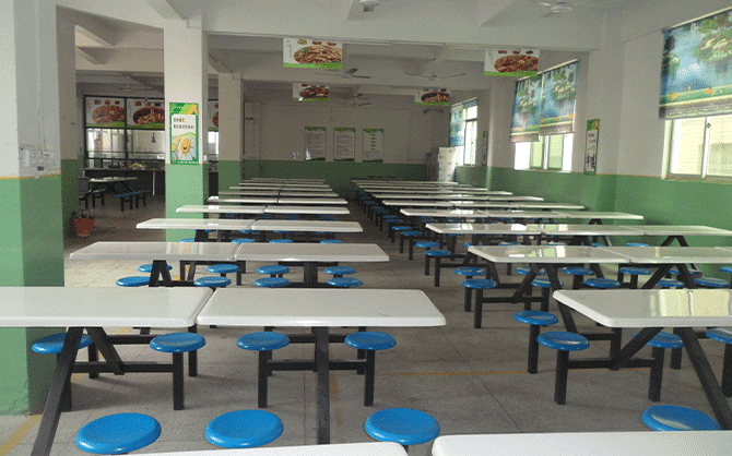 晉江嘉年華公司,晉江嘉年華公司食堂圖片,晉江嘉年華公司食堂環境,味萊客餐飲公司,食堂現場圖片