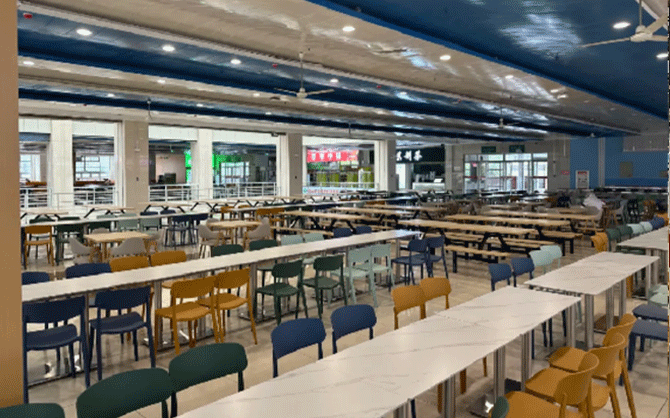 省政府內部食堂環境圖片